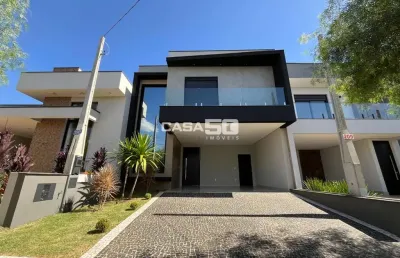 Casa em condomínio fechado com 4 quartos à venda na avenida luiz greco, 600, são bento, paulínia, 216 m2 por r$ 1.590.000