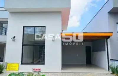 Casa em condomínio fechado com 3 quartos à venda na avenida luiz greco, 225, vila monte alegre, paulínia, 132 m2 por r$ 899.000