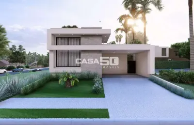 Casa em condomínio fechado com 3 quartos à venda na rua sebastião cardoso, 168, parque brasil 500, paulínia, 219 m2 por r$ 2.050.000