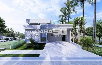 Casa em condomínio fechado com 3 quartos à venda na rua sebastião cardoso, 168, parque brasil 500, paulínia, 202 m2 por r$ 1.890.000