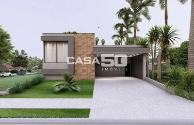 Casa em condomínio fechado com 3 quartos à venda na rua sebastião cardoso, 168, parque brasil 500, paulínia, 220 m2 por r$ 1.950.000