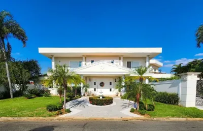 Casa em condomínio fechado com 4 quartos à venda na rua mariazinha leite campagnolli, 470, parque xangrilá, campinas, 685 m2 por r$ 4.260.000