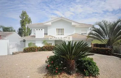 Casa em condomínio fechado com 4 quartos à venda na rua san conrado, 01, loteamento caminhos de san conrado (sousas), campinas, 601 m2 por r$ 3.000.000
