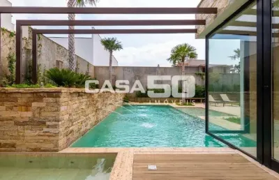 Casa em condomínio fechado com 4 quartos à venda na avenida isaura roque quércia, 6662, loteamento residencial pedra alta (sousas), campinas, 650 m2 por r$ 9.350.000