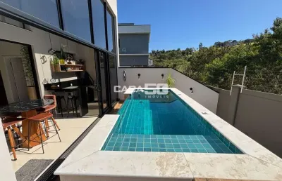 Casa em condomínio fechado com 3 quartos à venda na rua alessandro payaro, 350, parque rural fazenda santa cândida, campinas, 235 m2 por r$ 2.200.000