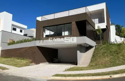 Casa em condomínio fechado com 3 quartos à venda na rua joão ubiali, 588, chácaras silvania, valinhos, 380 m2 por r$ 2.850.000