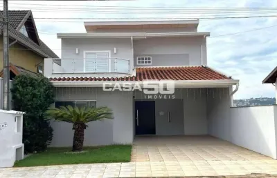 Casa em condomínio fechado com 3 quartos à venda na avenida gessy lever, 915, lenheiro, valinhos, 285 m2 por r$ 1.060.000