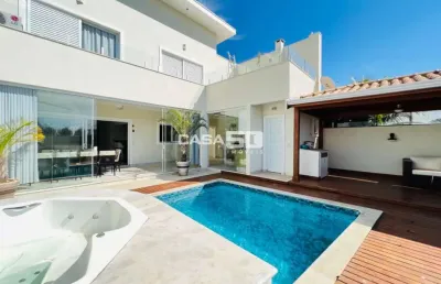 Casa em condomínio fechado com 3 quartos à venda na avenida dermival bernardes siqueira, 3726, swiss park, campinas, 308 m2 por r$ 2.290.000
