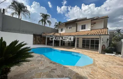 Casa em condomínio fechado com 3 quartos para alugar na rua carlos penteado stevenson, 1059, jardim recanto, valinhos, 337 m2 por r$ 9.950