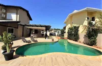Casa em condomínio fechado com 3 quartos à venda na rua san conrado, 01, loteamento caminhos de san conrado (sousas), campinas, 310 m2 por r$ 1.850.000
