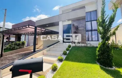 Casa em condomínio fechado com 3 quartos à venda na josé de alencar, 57, condomínio atibaia park i, atibaia, 170 m2 por r$ 1.270.000