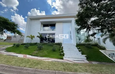 Casa em condomínio fechado com 4 quartos para alugar na rua place des vosges, 148, ville sainte helene, campinas, 380 m2 por r$ 18.000