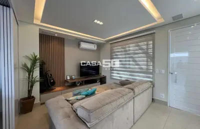 Casa em condomínio fechado com 3 quartos à venda na estrada municipal do roncáglia, 900, roncáglia, valinhos, 124 m2 por r$ 1.150.000