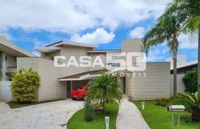 Casa em condomínio fechado com 4 quartos à venda na avenida araçá, 100, loteamento alphaville campinas, campinas, 330 m2 por r$ 3.650.000