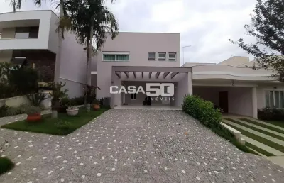 Casa em condomínio fechado com 3 quartos à venda na affonso xiii caffarri perez, 171, parque bom retiro, paulínia, 251 m2 por r$ 1.490.000