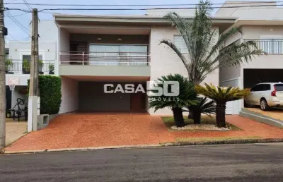 Casa em condomínio fechado com 5 quartos à venda na rua dos manacás, 100, betel, paulínia, 346 m2 por r$ 1.980.000