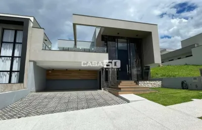 Casa em condomínio fechado com 3 quartos à venda na estrada municipal do roncáglia, 1090, roncáglia, valinhos, 243 m2 por r$ 1.850.000