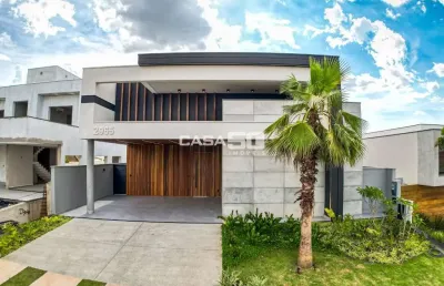 Casa em condomínio fechado com 3 quartos à venda na estrada joão ceccon, 1651, jardim vila paradiso, indaiatuba, 311 m2 por r$ 3.600.000