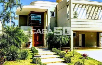 Casa em condomínio fechado com 5 quartos à venda na estrada municipal adelina segantini cerqueira leite, 1000, loteamento mont blanc residence, campinas por r$ 4.690.000