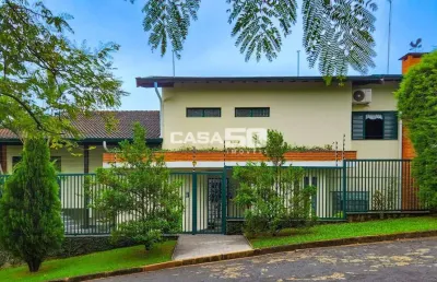 Casa com 4 quartos à venda no sousas, campinas , 523 m2 por r$ 2.100.000