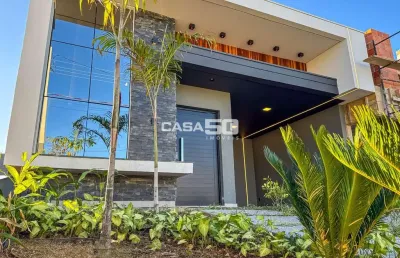 Casa em condomínio fechado com 3 quartos à venda na rua nelson maria neto, 341, loteamento park gran reserve, indaiatuba, 138 m2 por r$ 1.250.000