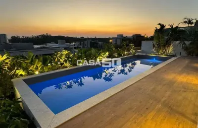Casa em condomínio fechado com 4 quartos à venda na rua das palmas, 100, alphaville dom pedro, campinas, 382 m2 por r$ 4.600.000