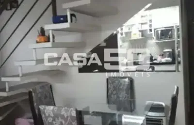 Cobertura com 2 quartos à venda no jardim nova europa, campinas , 101 m2 por r$ 450.000