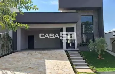 Casa em condomínio fechado com 3 quartos à venda na rua josé carlos ferrari, 382, residencial santa maria, valinhos, 226 m2 por r$ 1.650.000