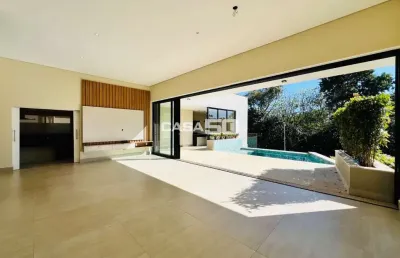 Casa em condomínio fechado com 4 quartos para alugar na avenida josé dos santos marques, 135, loteamento alphaville campinas, campinas por r$ 19.000
