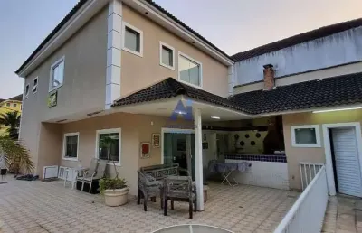 Condomínio das palmeiras - casa duplex de luxo em vargem pequena para locação e venda, rio de janei
