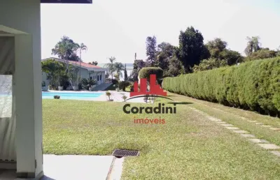 Chácara com 4 dormitórios à venda, 3000 m² por r$ 1.500.000,00 - praia azul - americana/sp