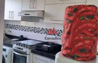 Apartamento com 3 dormitórios à venda, 66 m² por r$ 230.000,00 - parque universitário - americana/sp