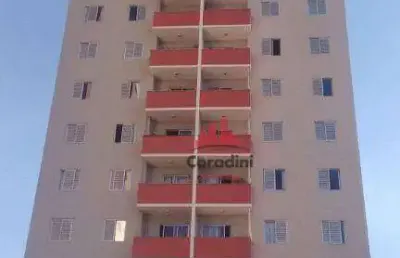 Apartamento com 3 dormitórios à venda, 85 m² por r$ 320.000 - centro - americana/sp