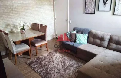 Apartamento com 2 dormitórios à venda, 49 m² por r$ 230.000 - planalto do sol ii - santa bárbara d'oeste/sp