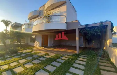 Casa com 3 dormitórios para alugar, 210 m² por r$ 9.945,40/mês - residencial imigrantes - nova odessa/sp