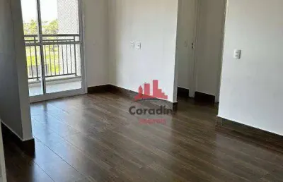 Apartamento com 2 dormitórios à venda, 56 m² por r$ 345.000 - jardim firenze - santa bárbara d'oeste/sp