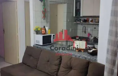 Apartamento com 2 dormitórios à venda, 50 m² por r$ 140.000,00 - conjunto habitacional roberto romano - santa bárbara d'oeste/sp