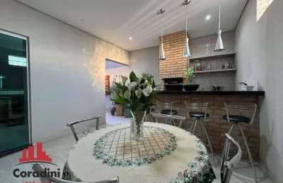 Casa com 2 dormitórios à venda, 248 m² por r$ 650.000,00 - residencial santa luiza i - nova odessa/sp