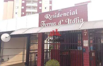 Apartamento a venda no condomínio terras d itália em sumaré- sp