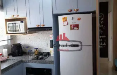 Apartamento com 2 dormitórios à venda, 56 m² por r$ 265.000 - jardim vista alegre - santa bárbara d'oeste/sp