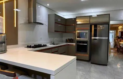 Casa com 3 dormitórios à venda, 240 m² por r$ 780.000,00 - parque das nações - americana/sp