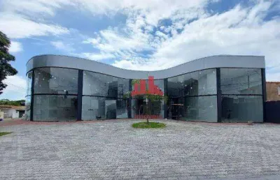 Salão para alugar, 68 m² por r$ 1.040/mês - balneário salto grande - americana/sp
