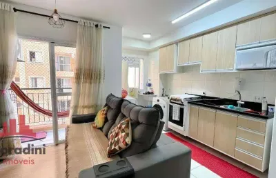 Apartamento com 2 dormitórios à venda, 60 m² por r$ 275.000,00 - jardim firenze - santa bárbara d'oeste/sp