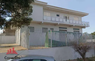 Salão comercial com casa com 3 dormitórios à venda, 433 m² por r$ 1.250.000 - parque santa bárbara - campinas/sp