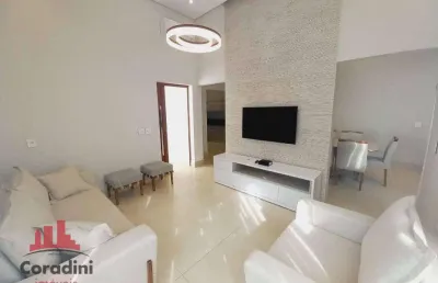 Casa com 3 dormitórios para alugar, 185 m² por r$ 7.120,00/mês - chácara machadinho i - americana/sp