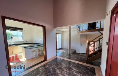 Casa com 3 dormitórios para alugar, 252 m² por r$ 5.030,00/mês - jardim colina - americana/sp