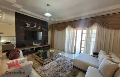 Casa com 3 dormitórios à venda, 230 m² por r$ 850.000 - jardim paulistano - americana/sp