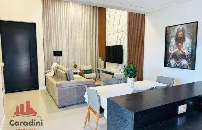 Casa com 3 dormitórios para alugar, 200 m² por r$ 10.480/mês - jardim recanto das águas - nova odessa/sp