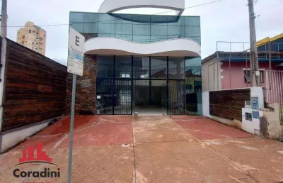 Salão para alugar, 307m² por r$ 8.000,00/mês - jardim girassol - americana/sp