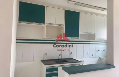 Apartamento com 2 dormitórios para alugar, 43 m² por r$ 1.218,00/mês - chácara letônia - americana/sp